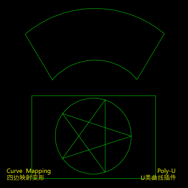 Quadrilateral mapping deformation preview