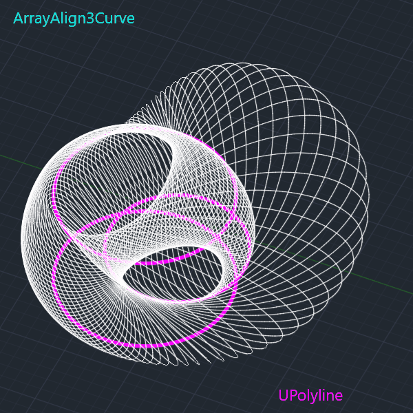 ArrayAlign3Curve preview