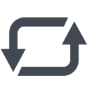 Curve reverse icon