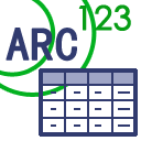 Output arcs to list and number icon