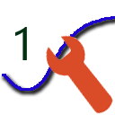 Polyline optimization 1(simplify) icon